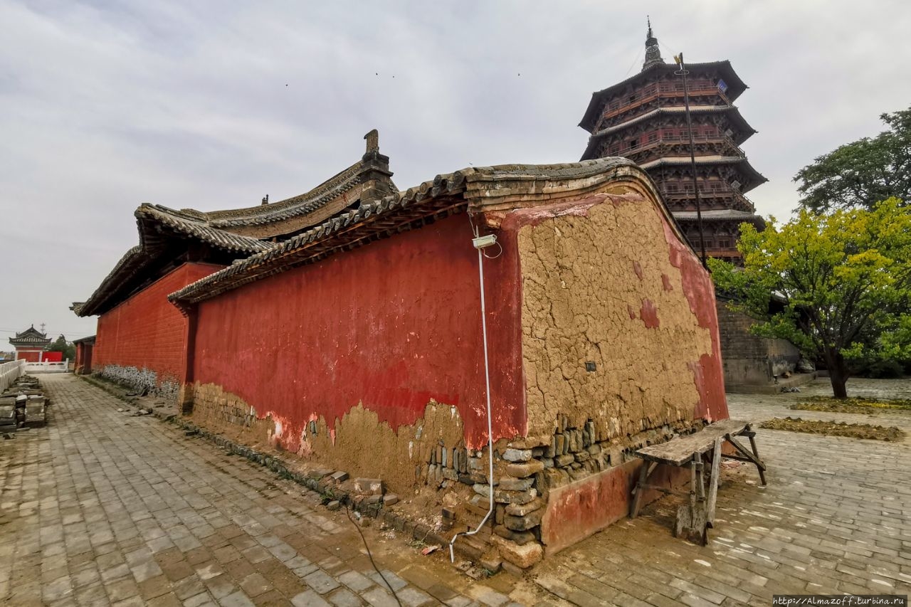 Храм Фогун, Инсянь, Шаньси, Китай.