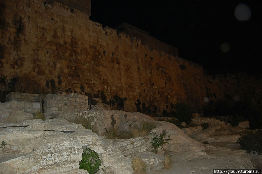 Стена возле ворот Иерусалим, Израиль