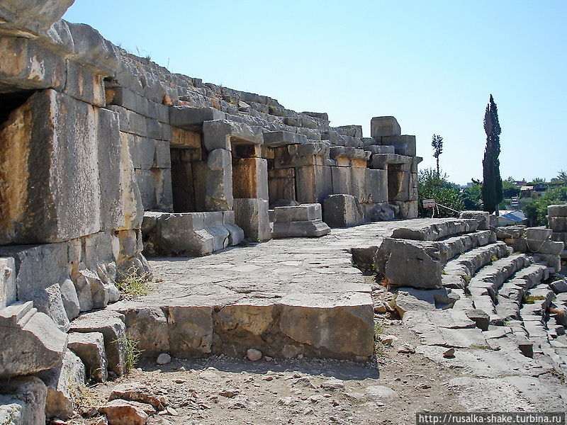 Греко-римский театр Мира, Турция