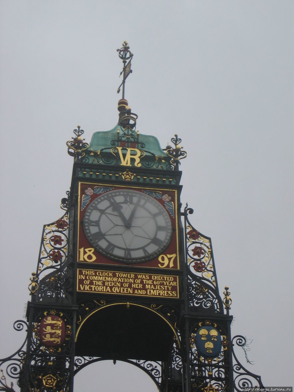 Истгейтские часы в Честере Честер, Великобритания