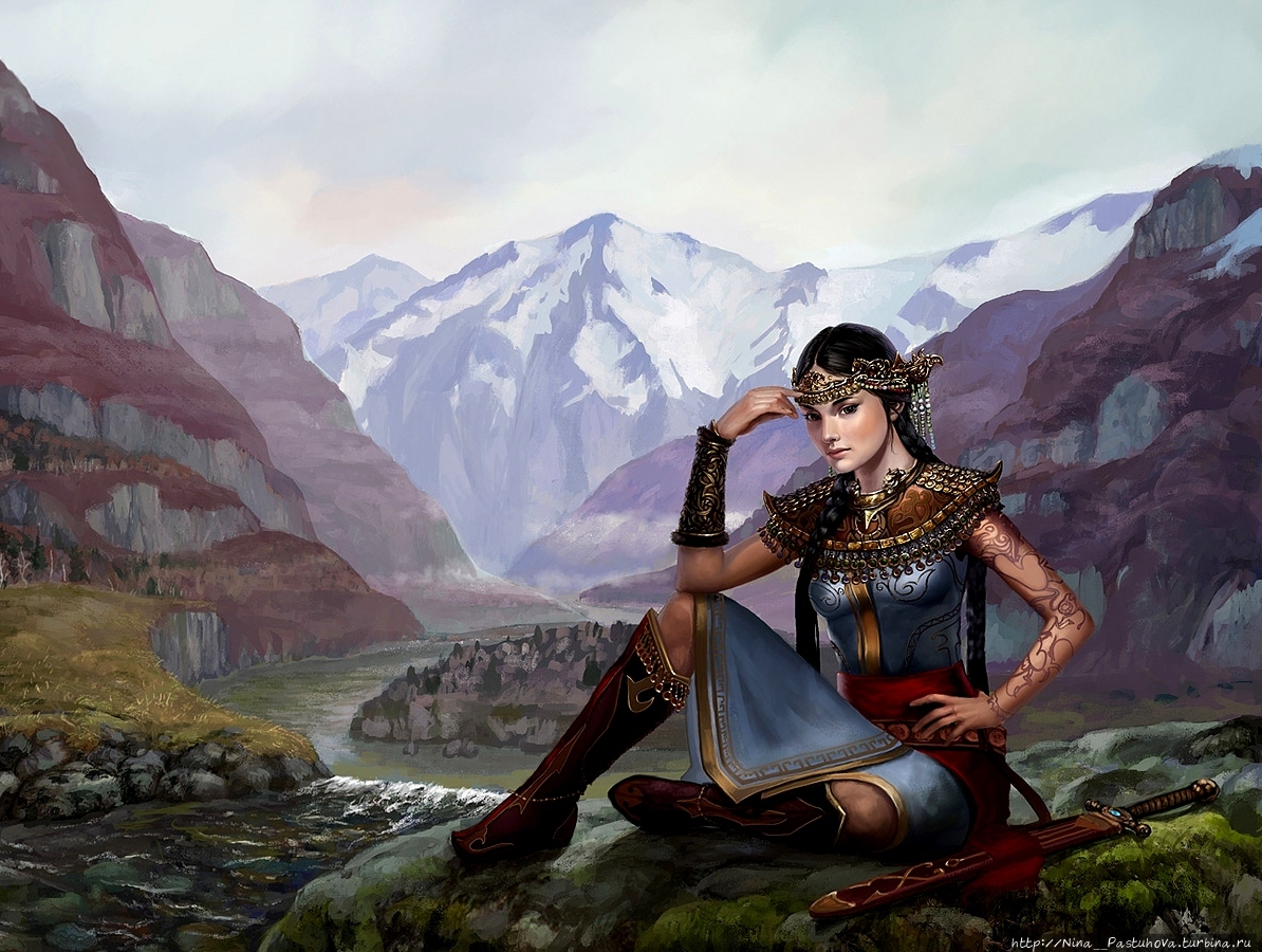 Алтайская принцесса картина