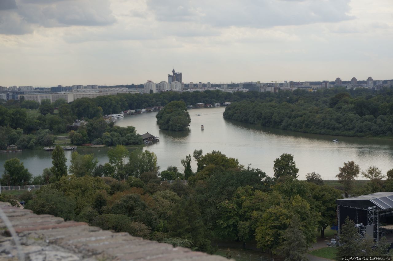 В «каменном сердце» сербской столицы Белград, Сербия