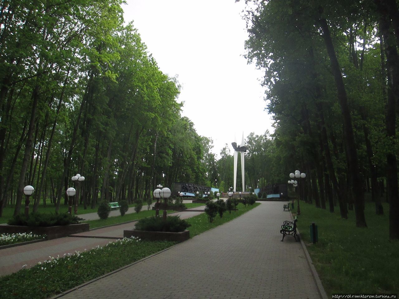 Парк Победы Молодечно, Беларусь