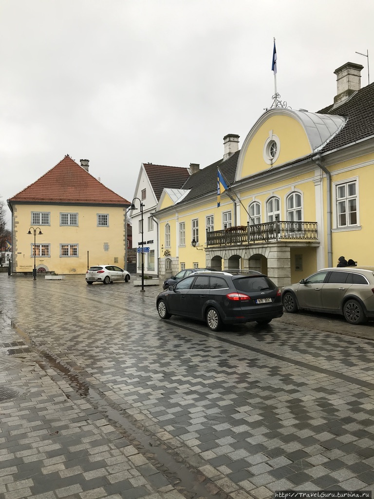 Главная площадь Курессааре Курессааре, остров Сааремаа, Эстония