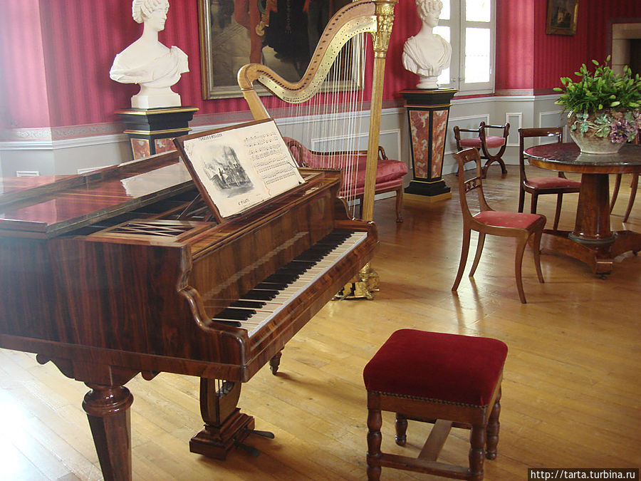 В музыкальном салоне