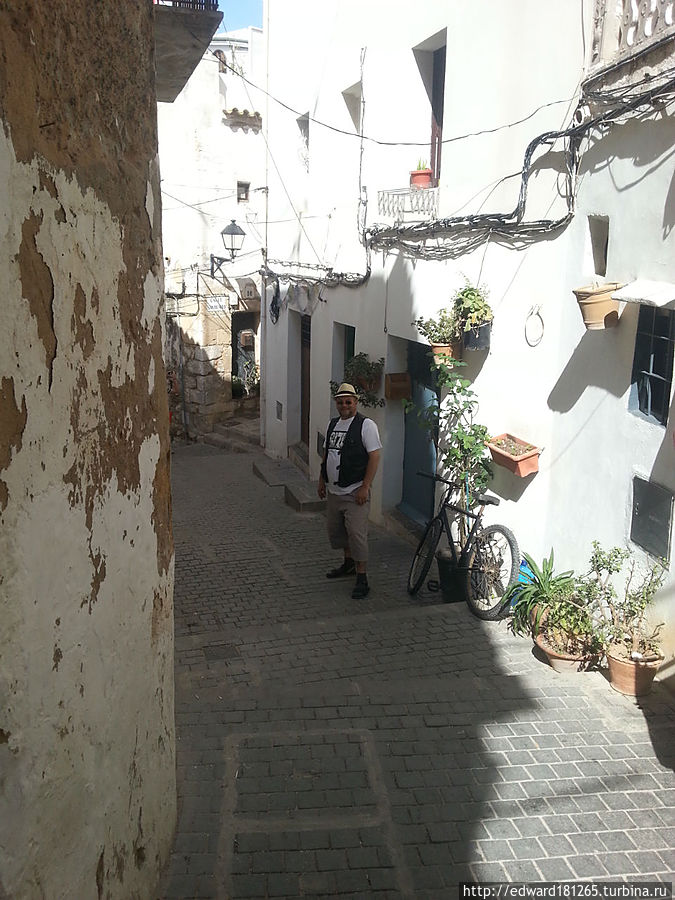 Улицы внутри крепости. Ибица, остров Ибица, Испания