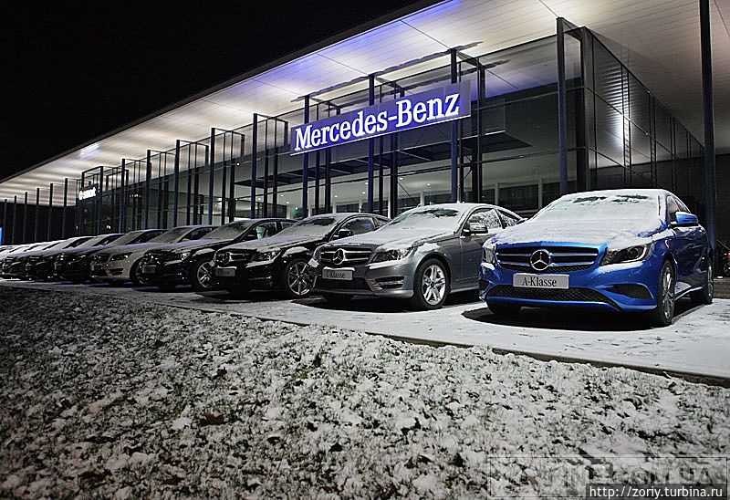 Храм немецкого автопрома — Мерседес-Бенц