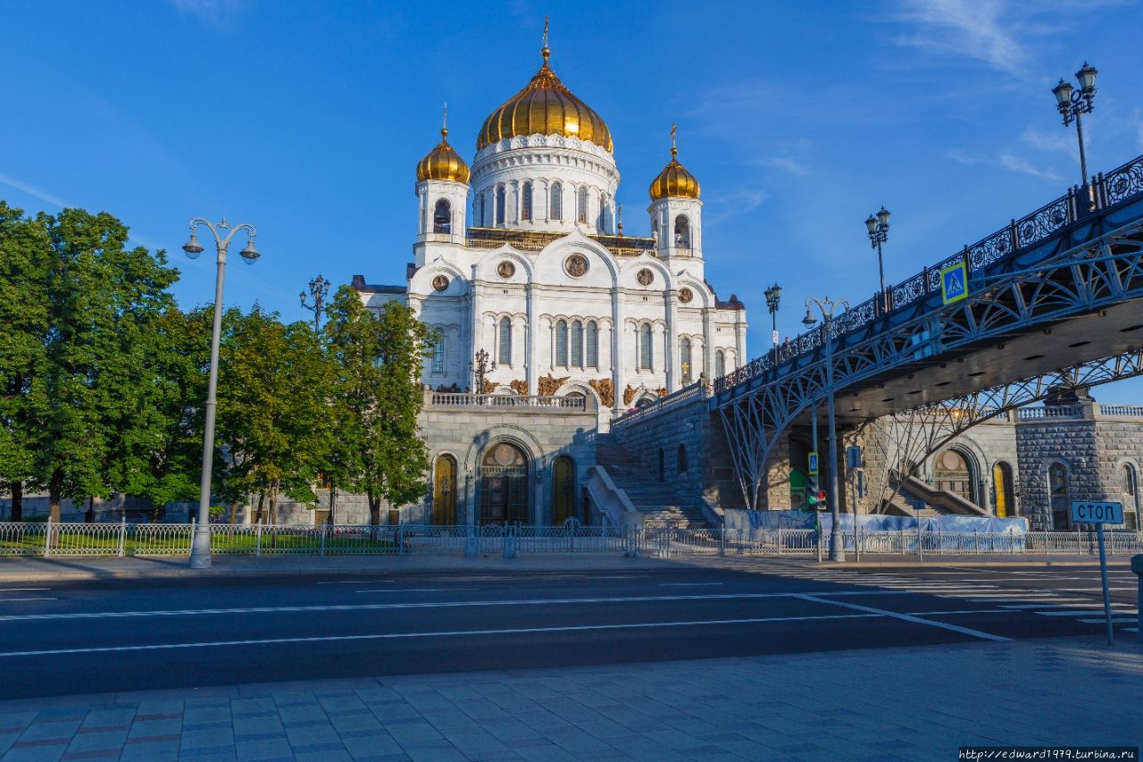 Прогулка по утренней Москве Москва, Россия