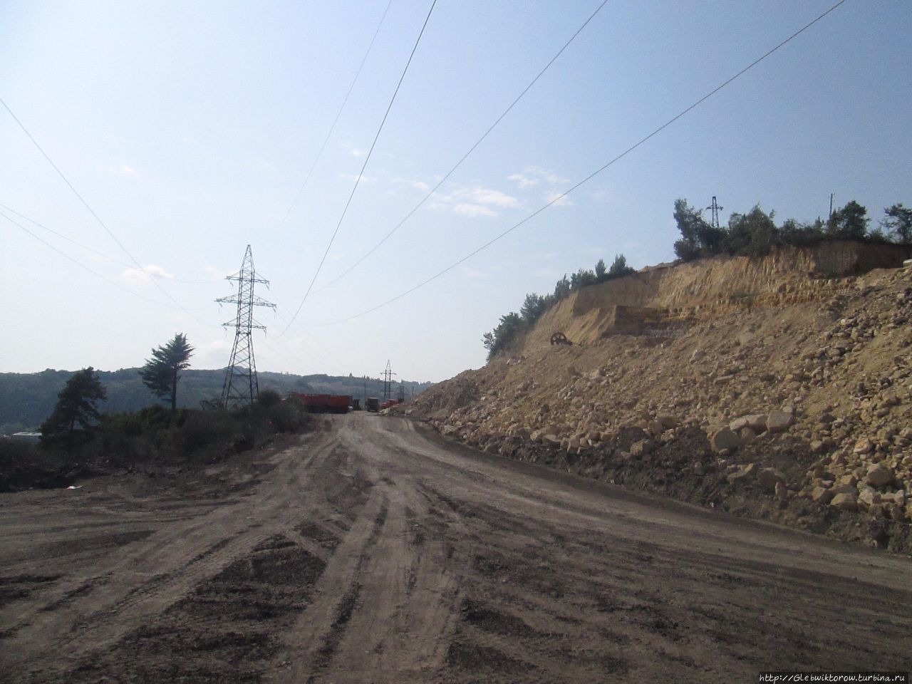 Исследование первой канатной дороги Чиатура, Грузия