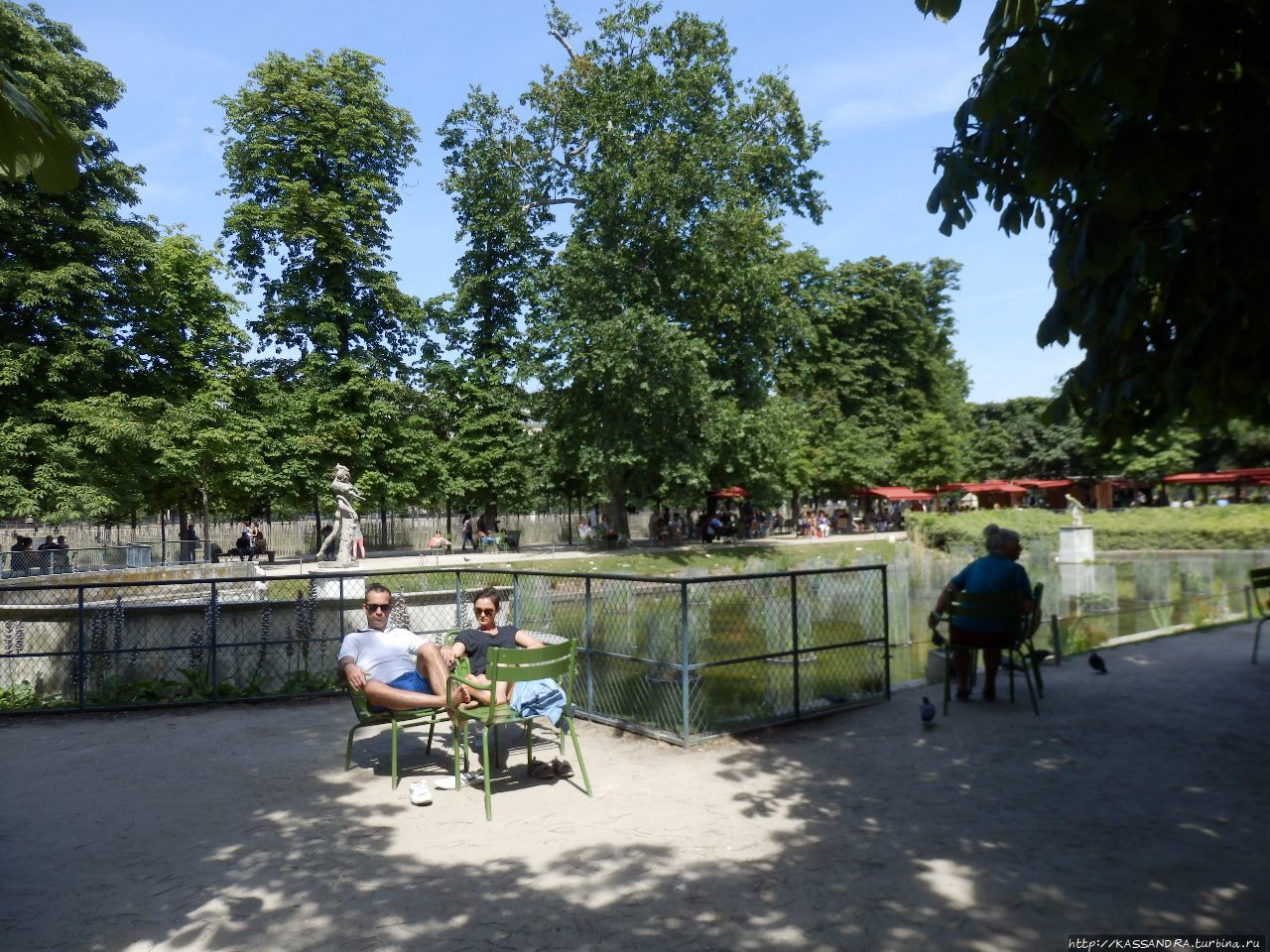 Сад Тюильри Париж, Франция