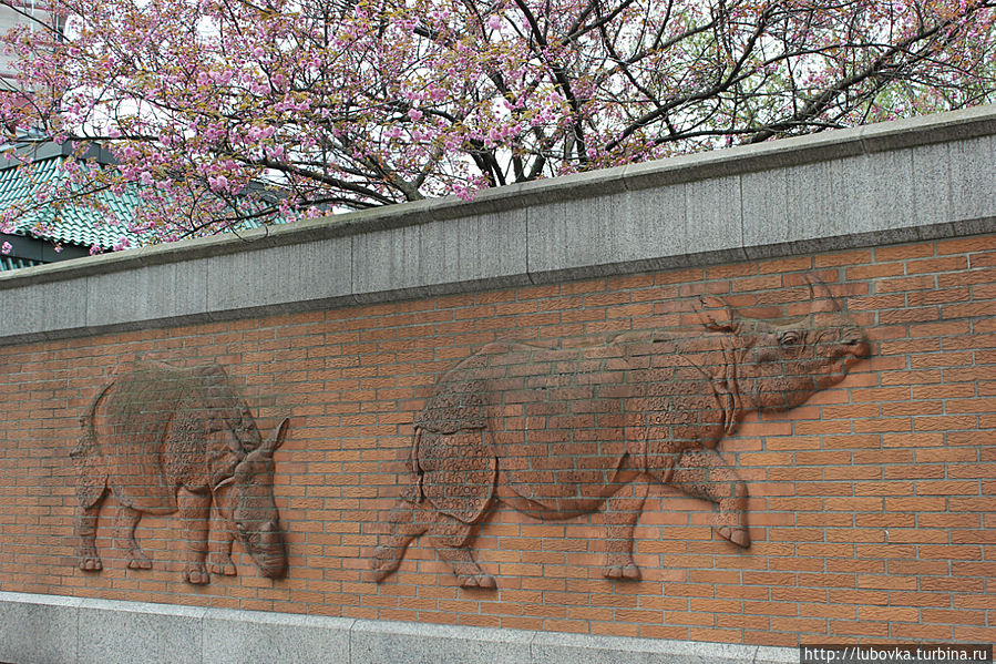 Стены Берлинского Зоопарка. Берлин, Германия