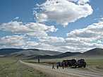 граница Монголии и Горного Алтая
