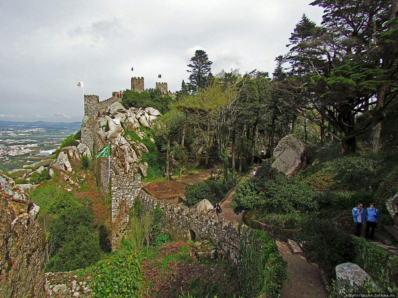 Мавританский замок в Синтре Синтра, Португалия