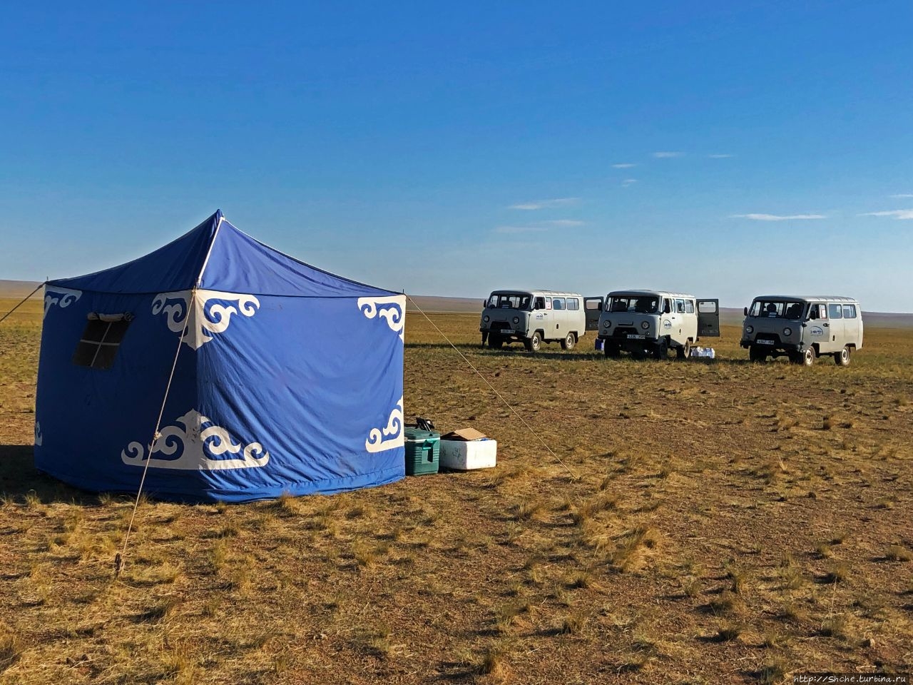 Аймак Дорнод — степь, да степь, да степь кругом Аймак Дорнод, Монголия