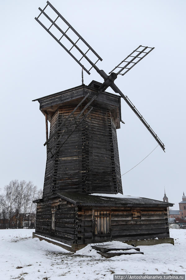 Мельница из села Мошок. Суздаль, Россия