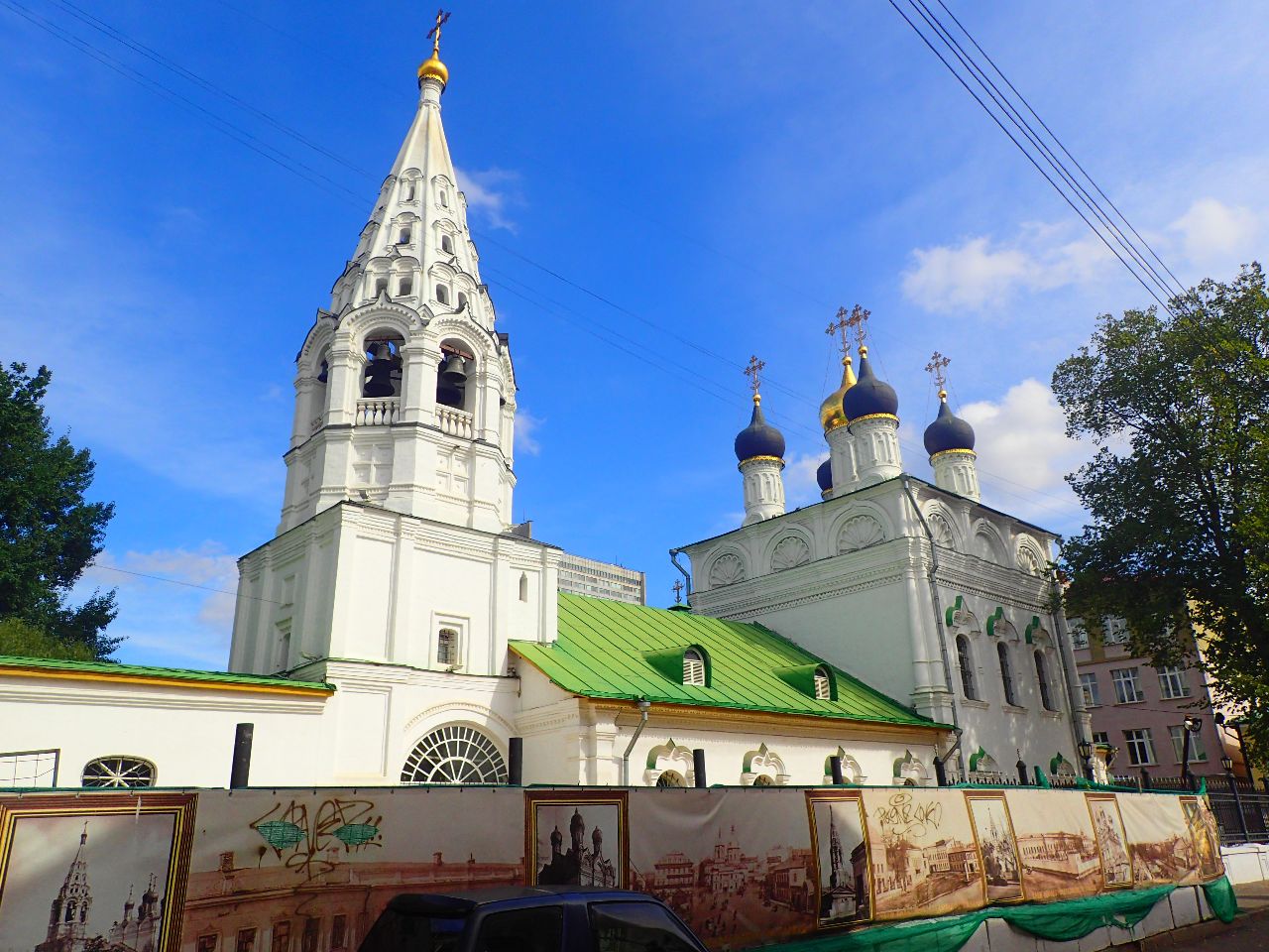 Храм Преображения Господня на Песках Москва