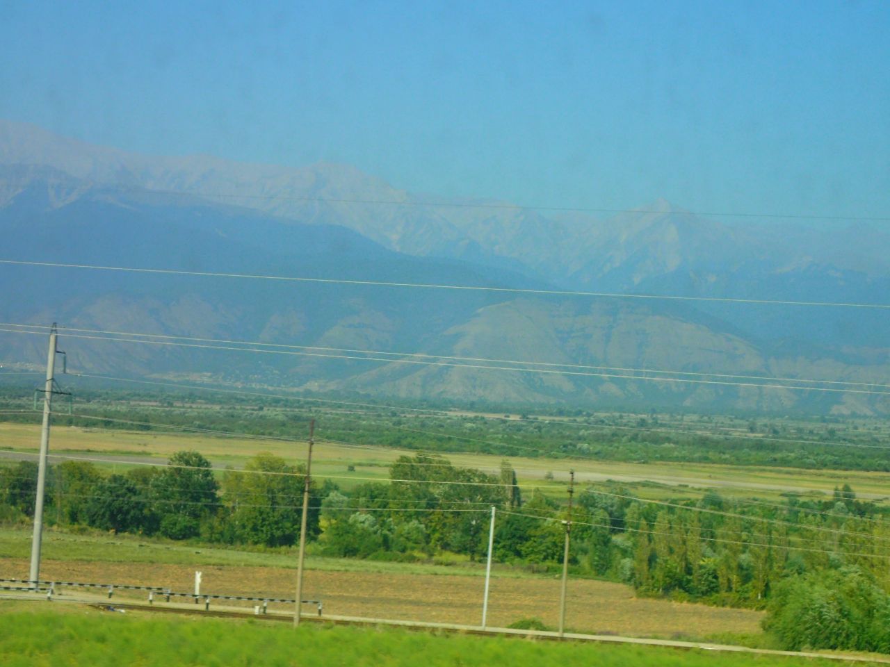 Дорога из Баку в Шеки. Весь Азербайджан из окна автобуса Азербайджан