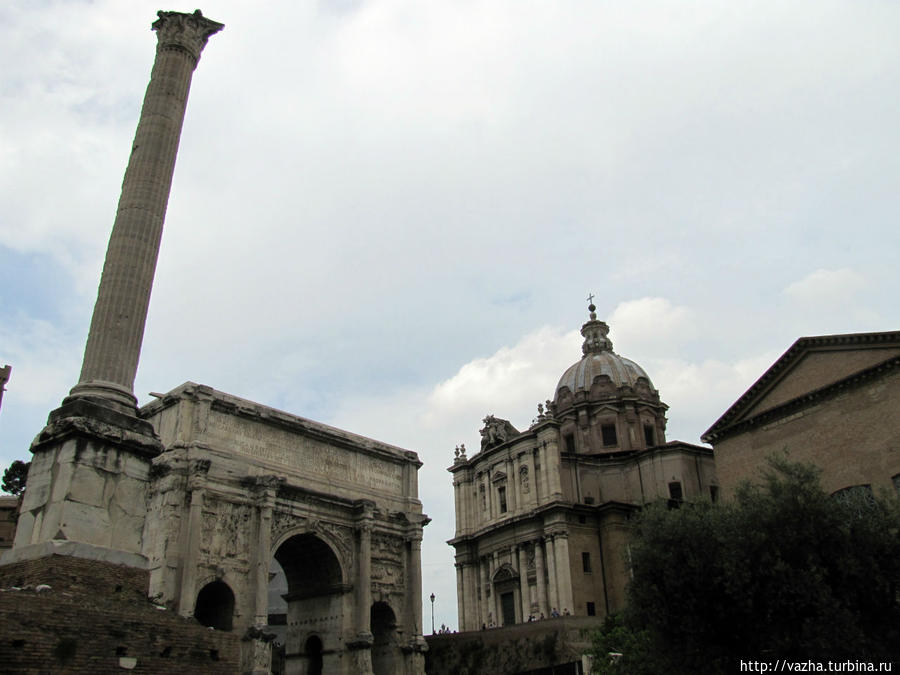 Палатин Рима. Рим, Италия