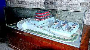 Макет южной крепости городской стены