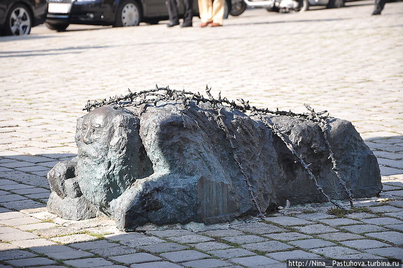 Мемориал в центре Вены. Аншлюс Вена, Австрия
