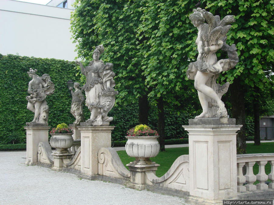 Приглашаю на прогулку по саду  Мирабель Зальцбург, Австрия