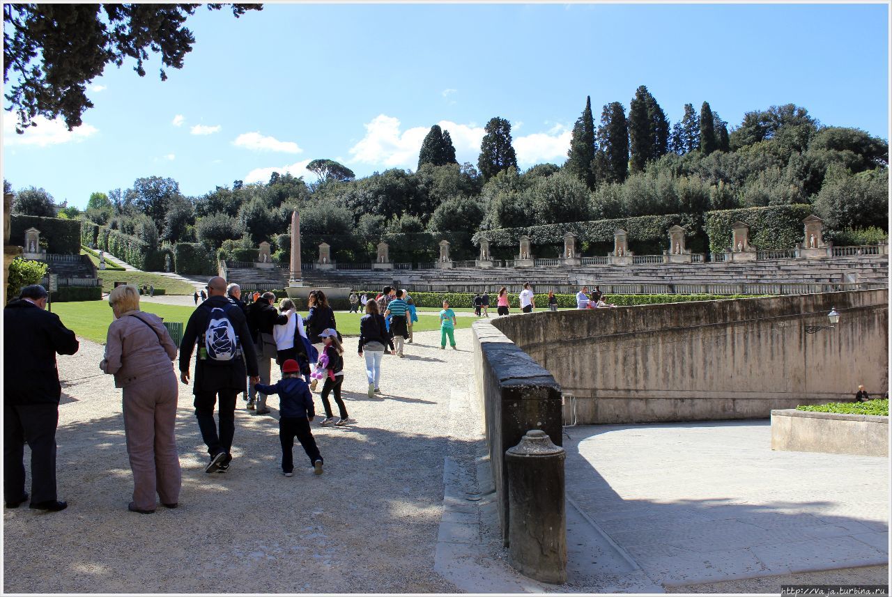 Сады Боболи Флоренция, Италия