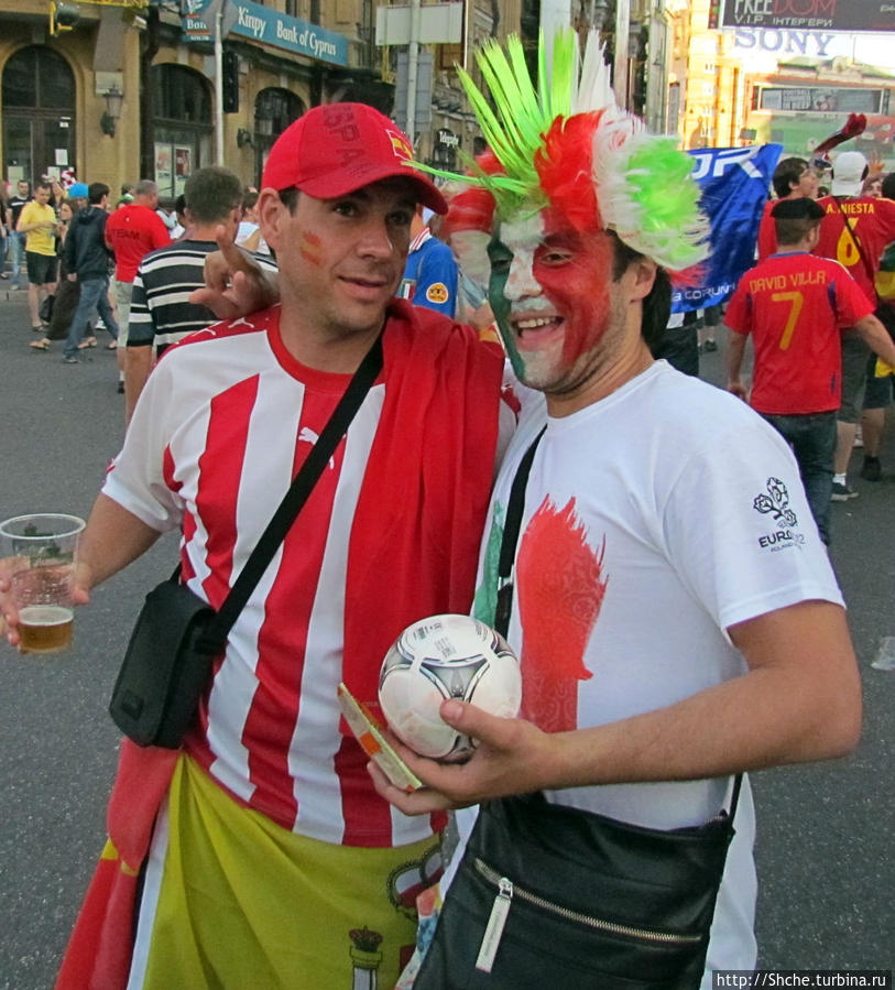 Евро-2012 в лицах. Болельщики Киев, Украина