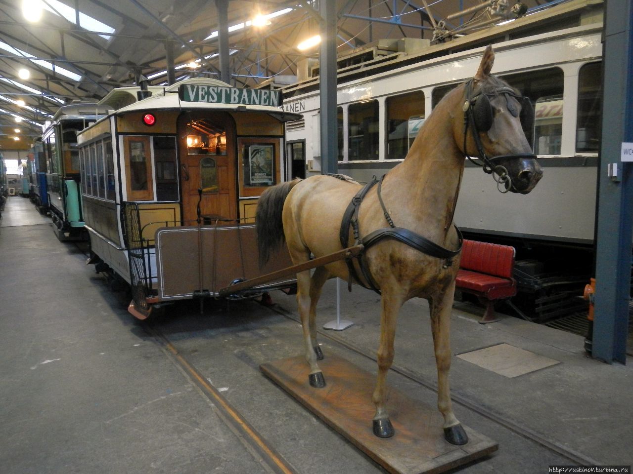 Трамвайный музей в Осло (Норвегия) Осло, Норвегия