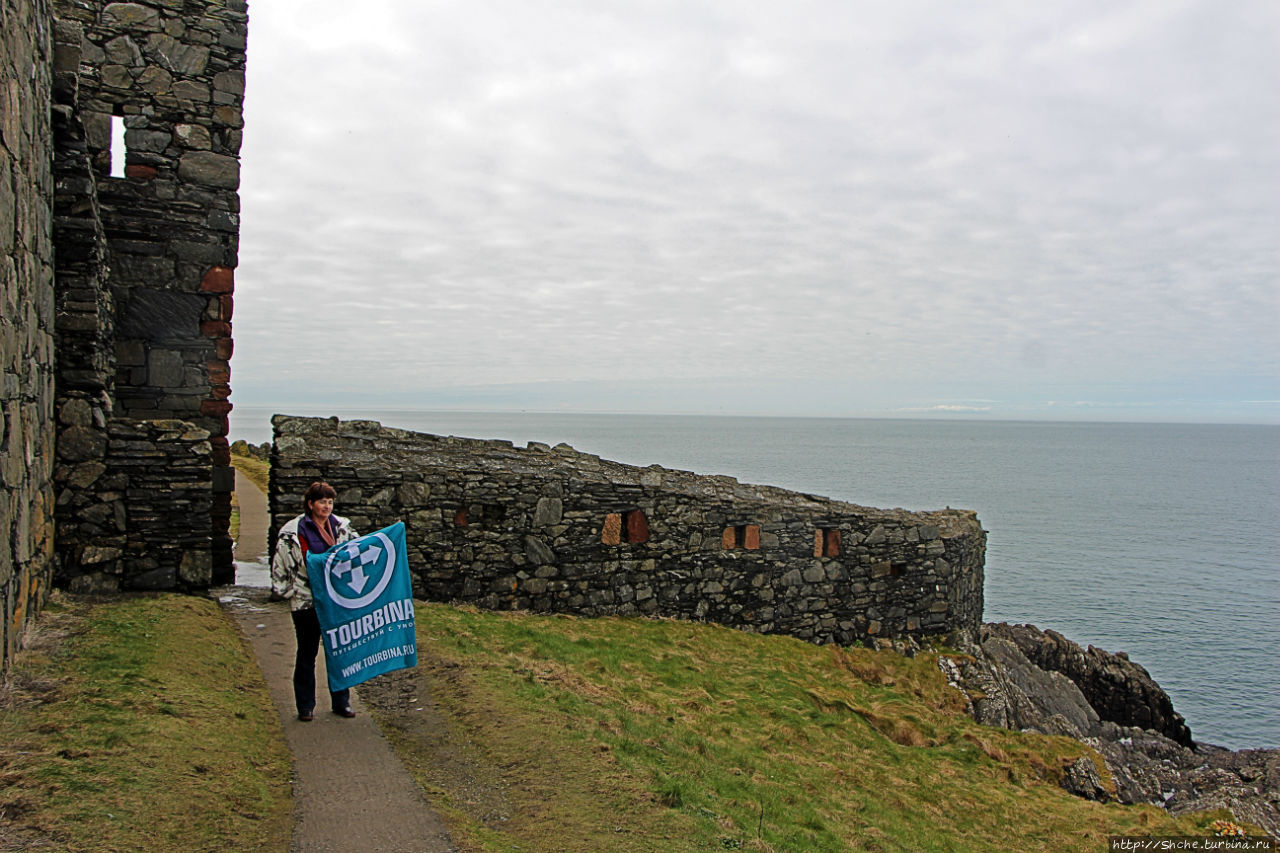 Замок викингов на острове святого Патрика Пил, Остров Мэн
