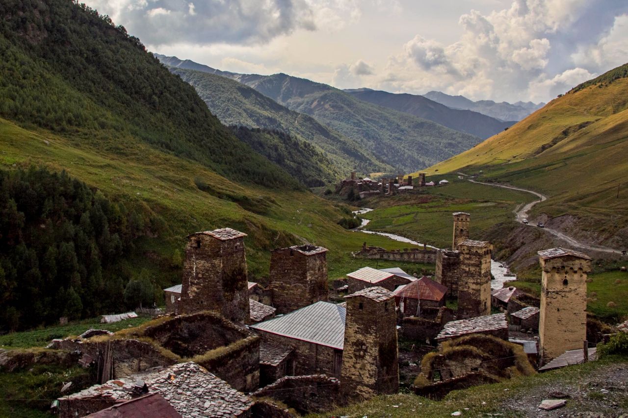 Сванетия Самегрело верхняя Сванетия