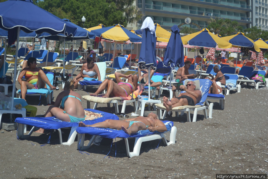 Elli Beach Родос, остров Родос, Греция