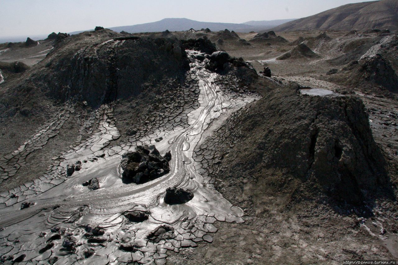 Грязевые вулканы Гобустана Сичлар, Азербайджан