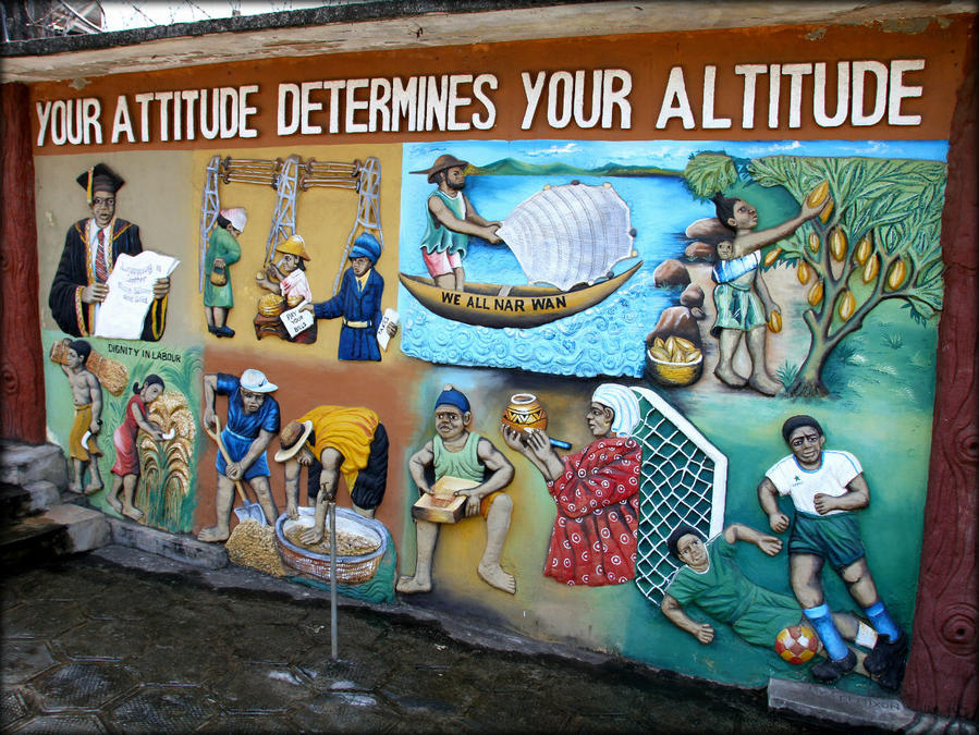 Скульптурный мир Сьерра-Леоне