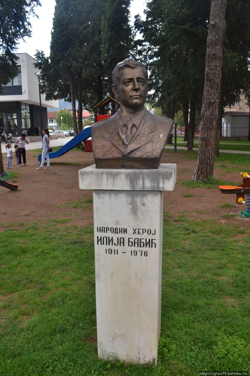 Памятник Илие Бабичу Требинье, Босния и Герцеговина