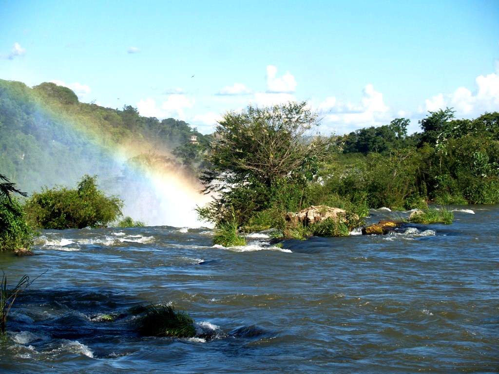 Где живёт радуга Пуэрто-Игуасу, Аргентина