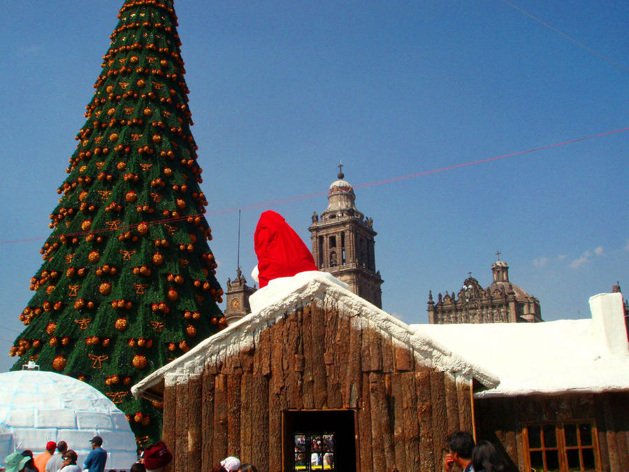 Я в Мексике! Перед Рождеством Мехико, Мексика
