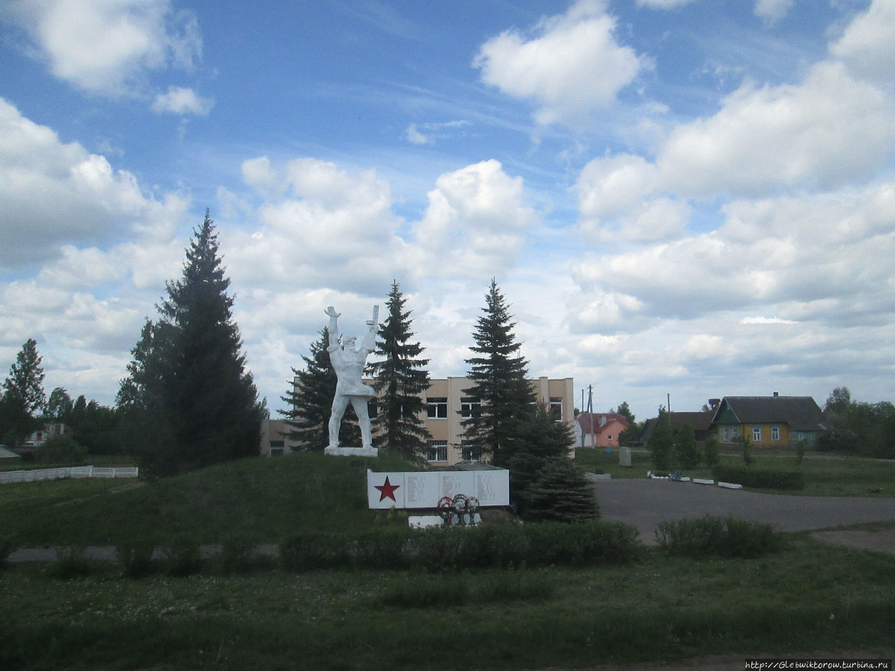 Поездка по окраине Верхнедвинска и далее в Новополоцк Верхнедвинск, Беларусь