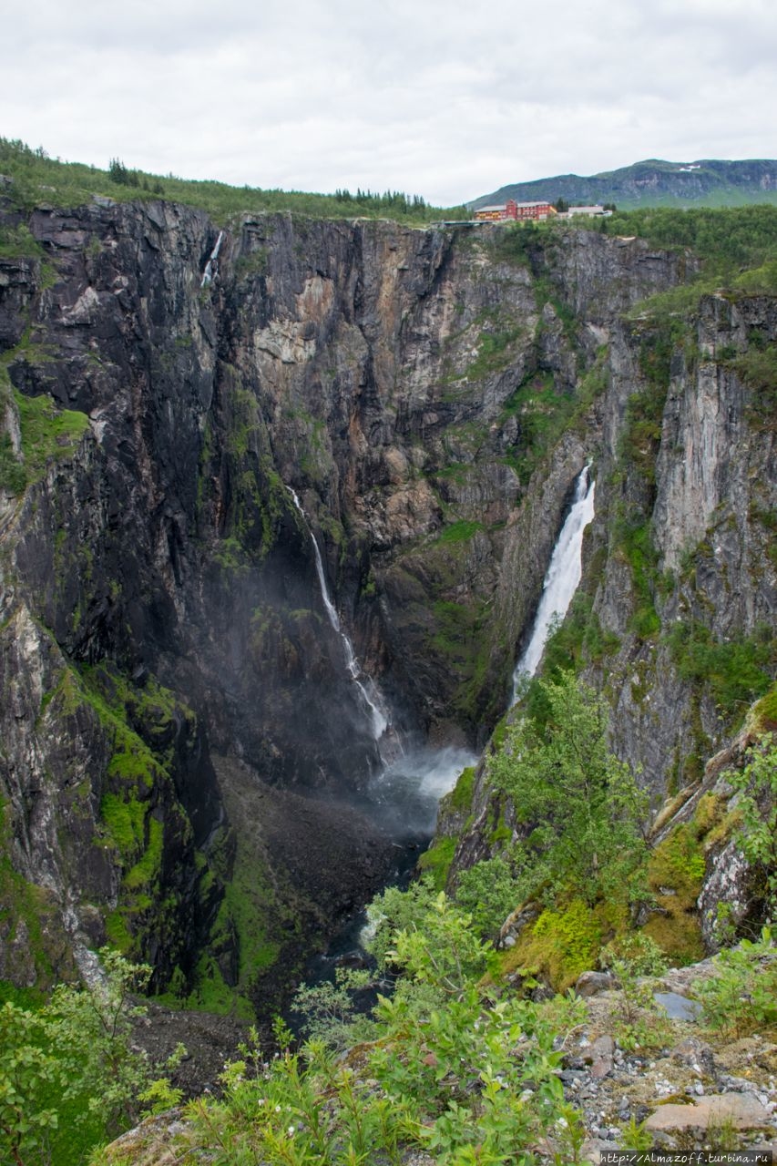 Самый высокий водопад Норвегии Вёрингсфоссен, Норвегия