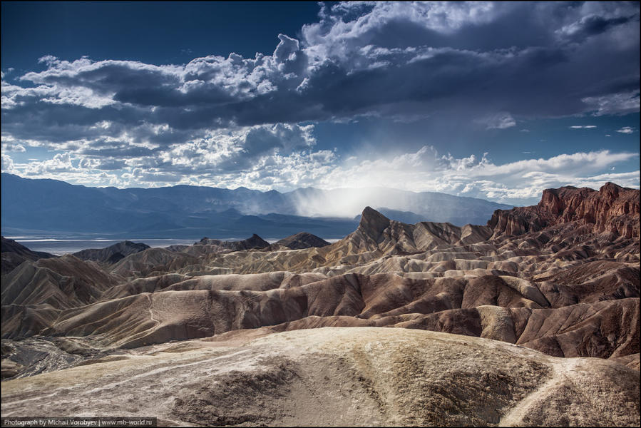 Культовое место Забриски Поинт (Zabriskie Point) Штат Калифорния, CША