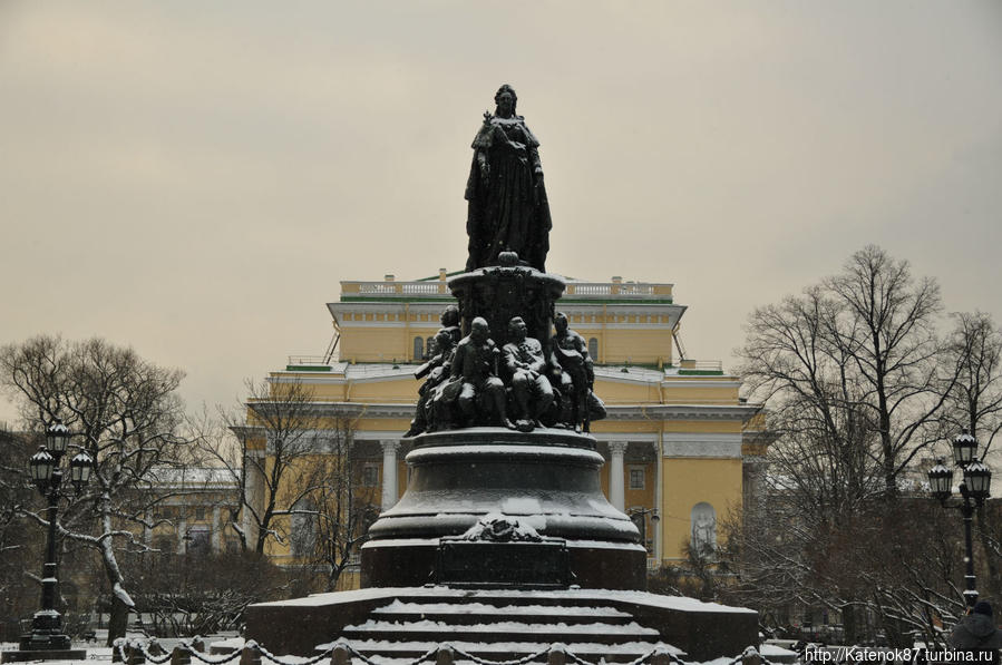 Памятник Екатерине Второй Санкт-Петербург, Россия