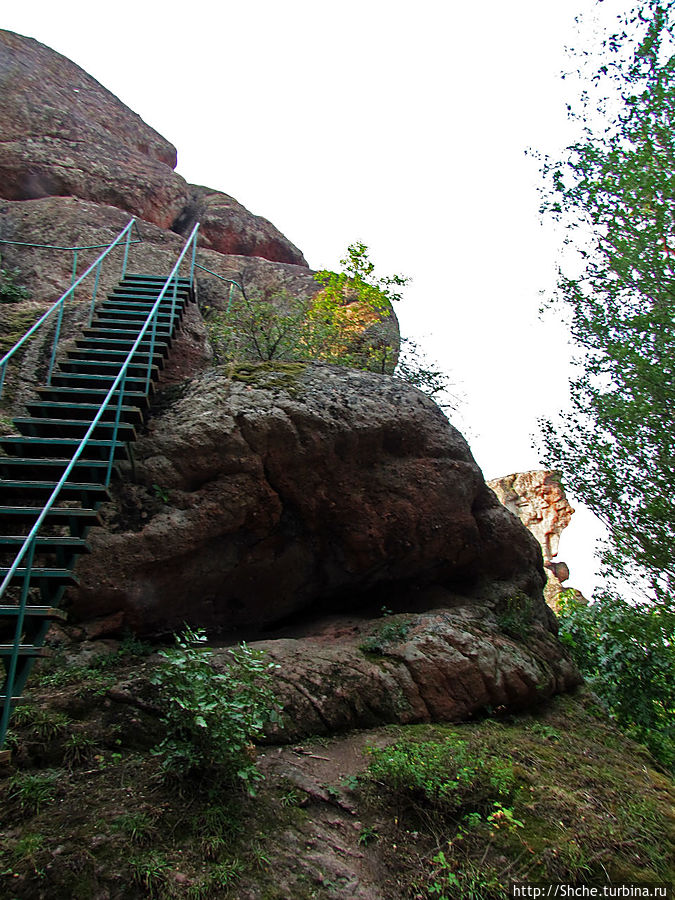 вот не знаю, были ли тут лесницы в 19 веке... Белоградчик, Болгария