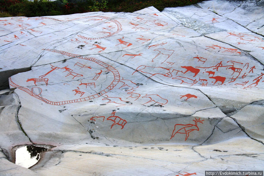 Рисункам около 6200 лет. Альта, Норвегия