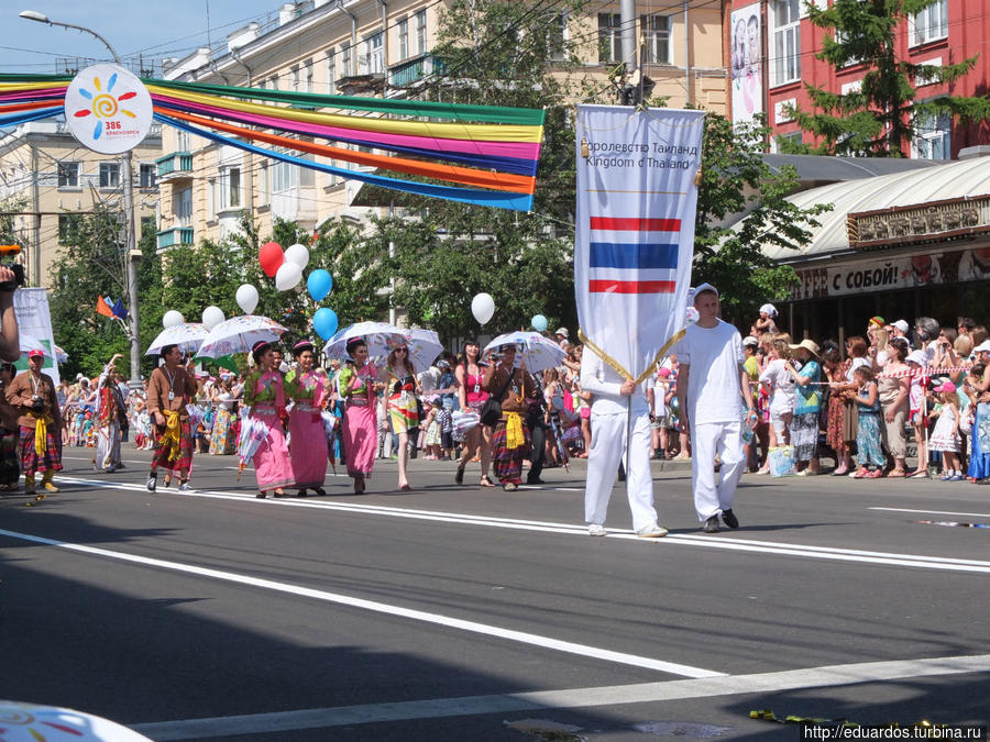 Дарю Вам тысячи улыбок!!! Красноярский карнавал, городу 386 Красноярск, Россия