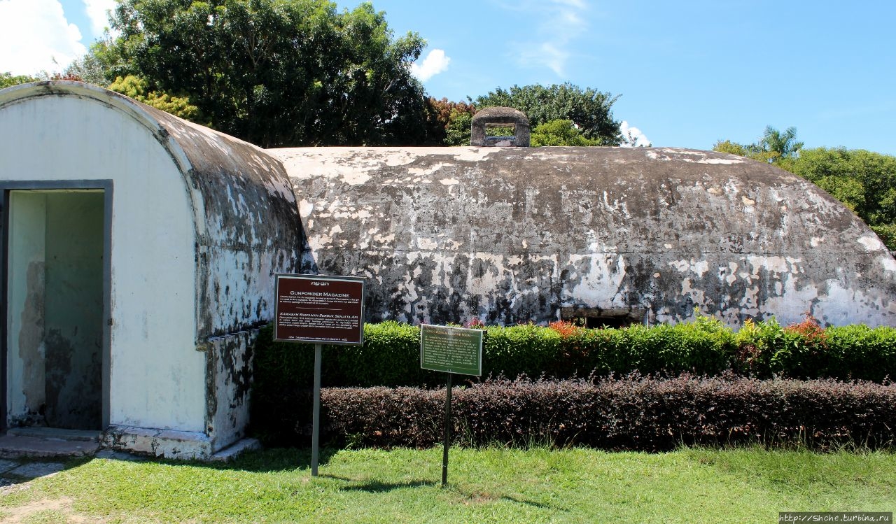 Fort Cornwallis - бастионный форт, который никогда не воевал