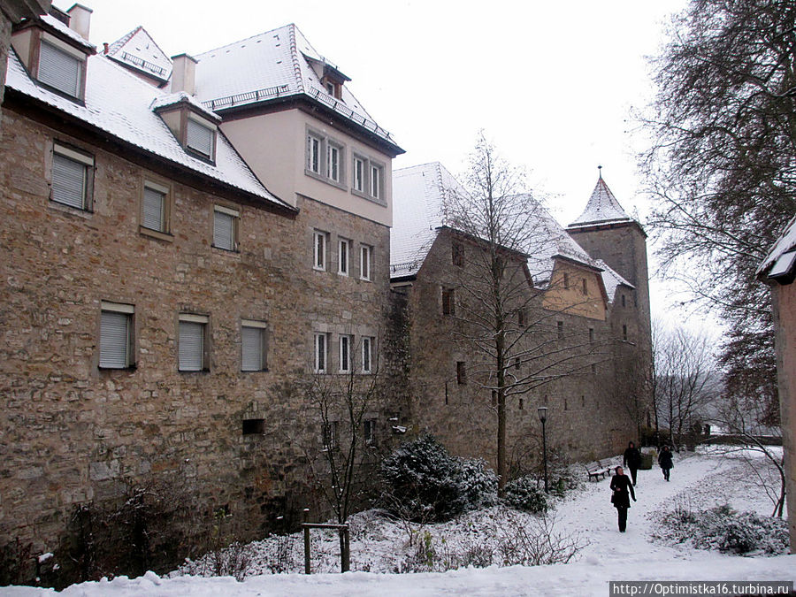 Замок Кайзербург Ротенбург-на-Таубере, Германия