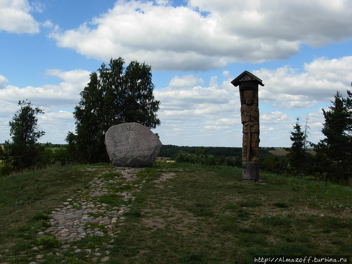 Самый высокий камень Литвы в рамках проекта 