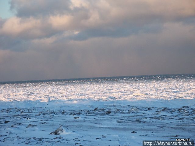 Готовится  припай , скоро  встанет  настоящий  лед .