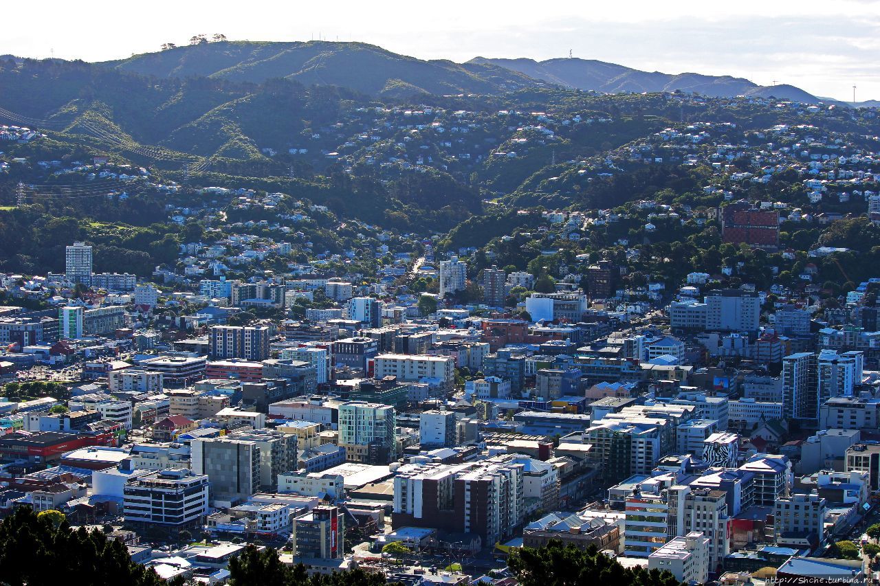 Гора Виктория (обзорная) Веллингтон, Новая Зеландия