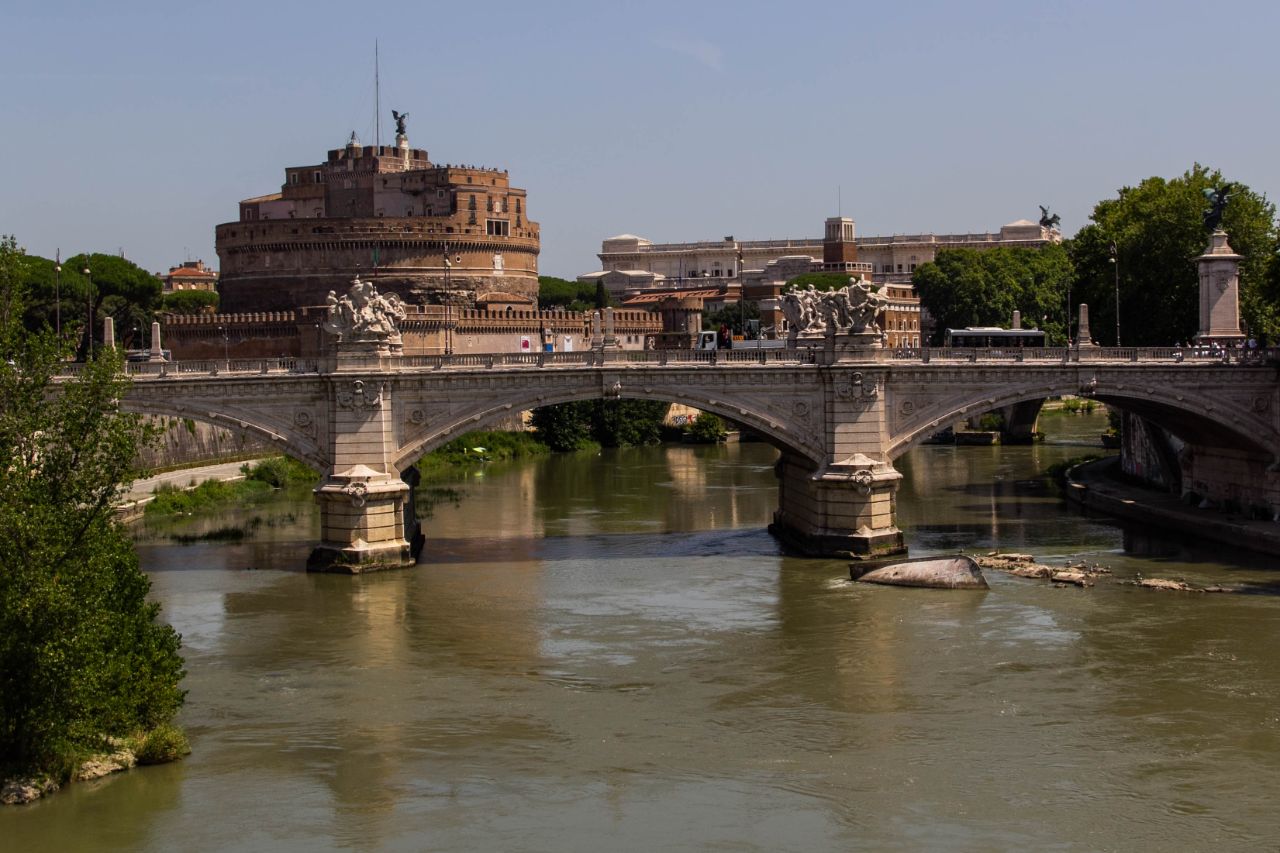 Рим. Мост Виктора Эммануила II Рим, Италия