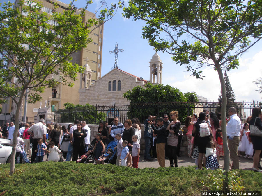 Христианский праздник в Хайфе Хайфа, Израиль